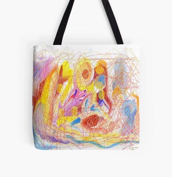 Off the Wall All Over Print Tote Bag
