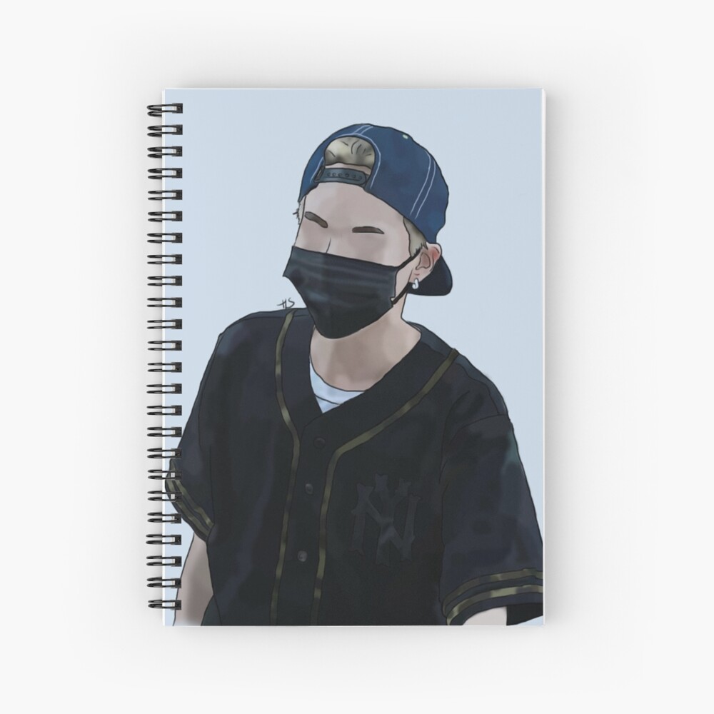 Park Jimin airport fashion  Hardcover Journal for Sale by sibib