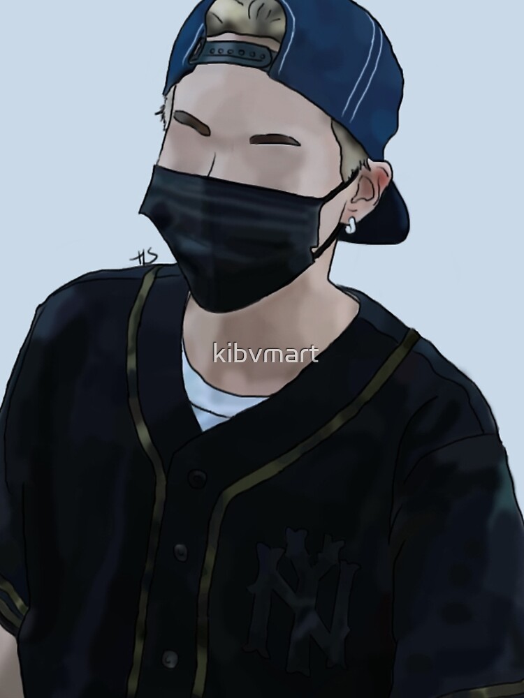 BTS Suga - Airport Fashion Drawstring Bag for Sale by kibvmart