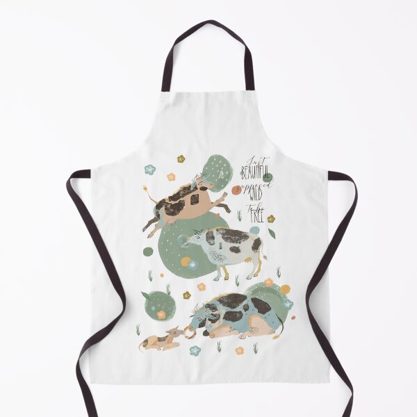 Item preview, Print with cows. Just supposed to be beautiful, wild & free designed and sold by Tayastore.