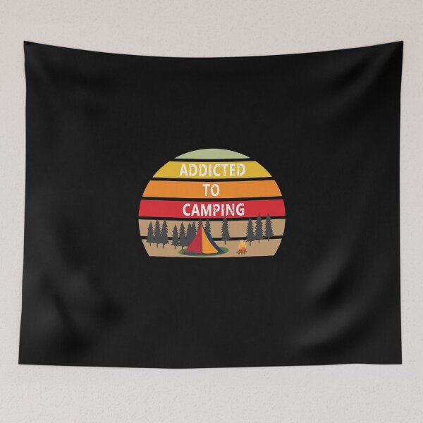 Item preview,  Apparently addicted to camping now. designed and sold by KAYS34.