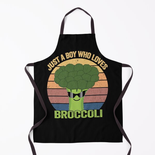 Item preview, Just a Boy Who Loves Broccoli Funny Vintage Broccoli Gift designed and sold by SaliDesigner.