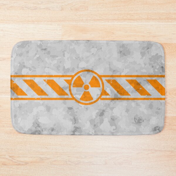 Item preview, Orange Industrial Hazard Stripes designed and sold by Checkerworks.