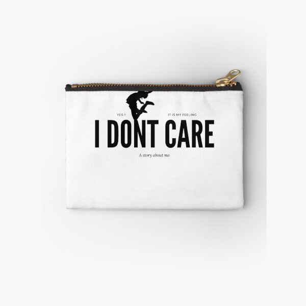 Item preview, cool english design quotes i don't care  designed and sold by store-nono.