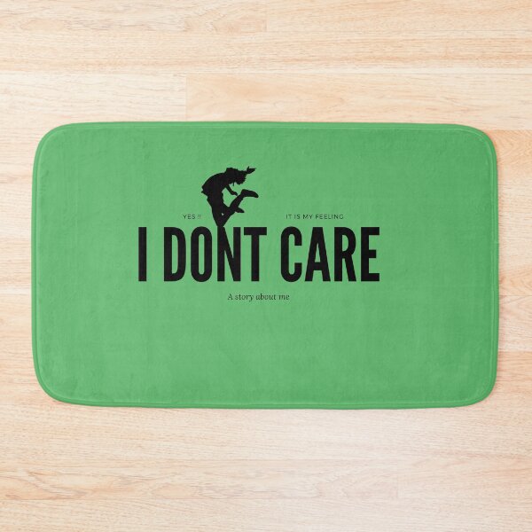 Item preview, cool english design quotes i don't care  designed and sold by store-nono.