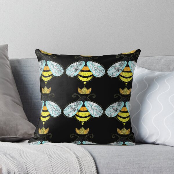 Item preview, Queen Bee with a crown designed and sold by Retro-Canvas.