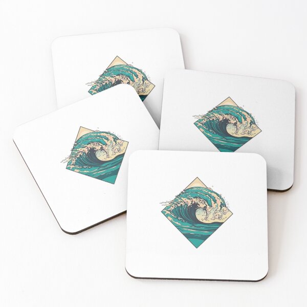 Item preview, Great wave west coast palm mavericks designed and sold by RIAD16.