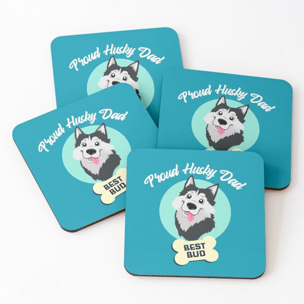 Item preview, Proud Husky Dad | BEST BUD designed and sold by AladdinMktgs.