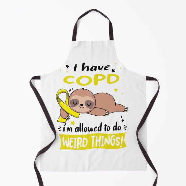 Item preview, COPD Awareness Funny I have COPD i'm allowed to do Weird Things! designed and sold by JanetShop809.