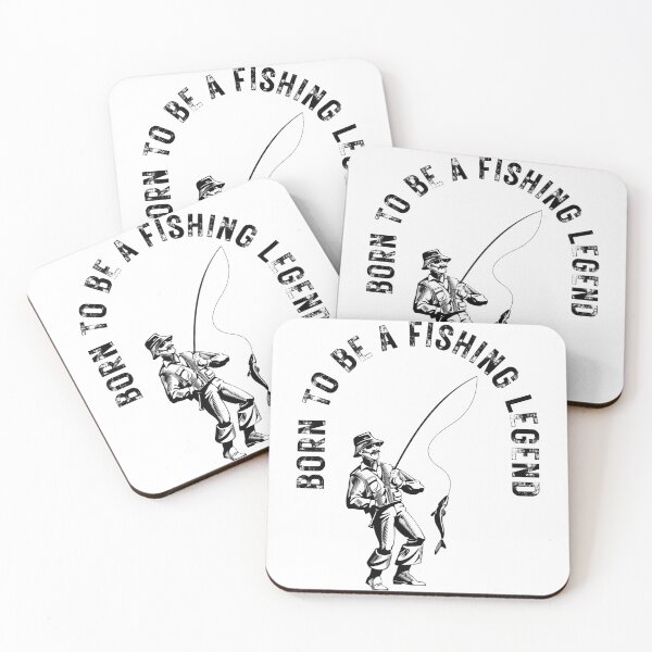 Item preview, Born To Be A Fishing Legend designed and sold by ambaart.