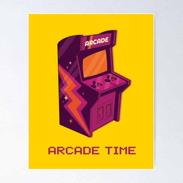 Item preview, Arcade Time designed and sold by StoneBluePlanet.