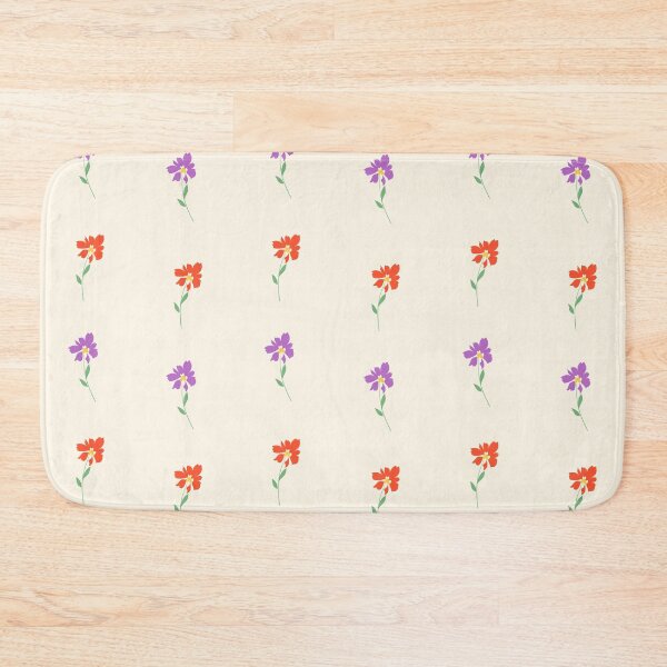 Item preview, Red Purple Flower Pattern designed and sold by REINVIGORATED.