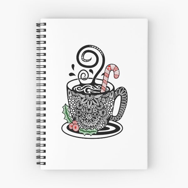 Item preview, Coffee Zentangle Aztec art designed and sold by SpecialGift79.