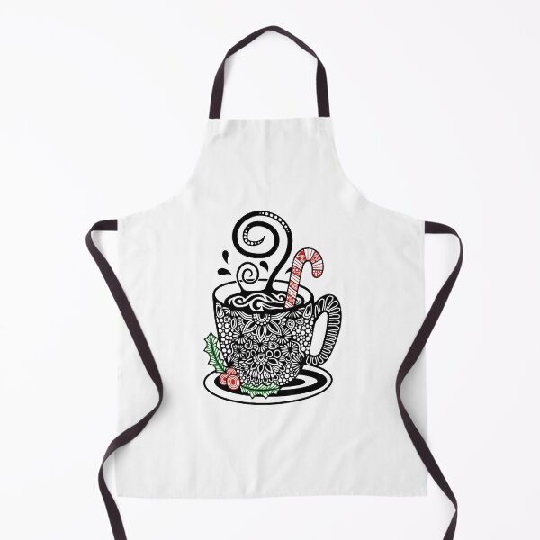Item preview, Coffee Zentangle Aztec art designed and sold by SpecialGift79.