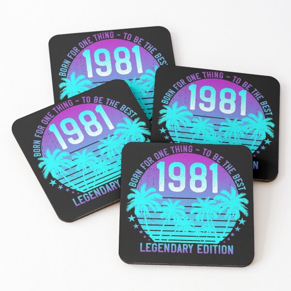 Item preview, 1981 Vintage 40th Birthday Anniversary Aesthetic Sunset Palm designed and sold by ZNOVANNA.