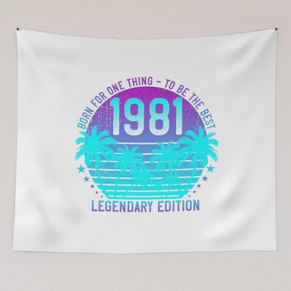 Item preview, 1981 Vintage 40th Birthday Anniversary Aesthetic Sunset Palm designed and sold by ZNOVANNA.