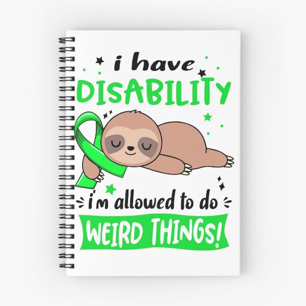 Item preview, Disability Awareness Funny I have Disability i'm allowed to do Weird Things! designed and sold by JanetShop809.