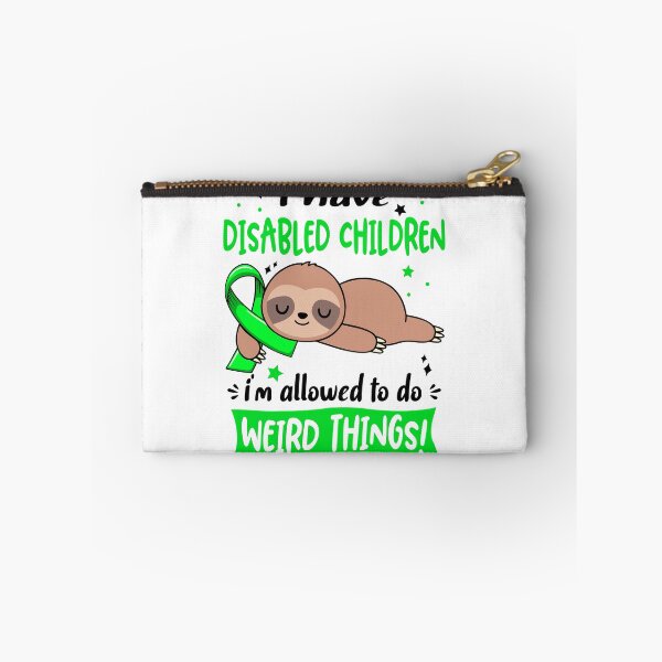 Item preview, Disabled Children Awareness Funny I have Disabled Children i'm allowed to do Weird Things! designed and sold by JanetShop809.