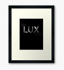 The Lux Series Fanmade Logo - No Drop Shadow Framed Print