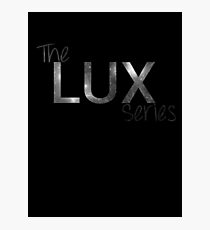 The Lux Series Fanmade Logo - No Drop Shadow Photographic Print
