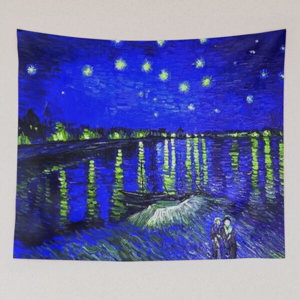 Item preview, Vincent van Gogh - Starry Night Over the Rhone designed and sold by Vivanne-art.