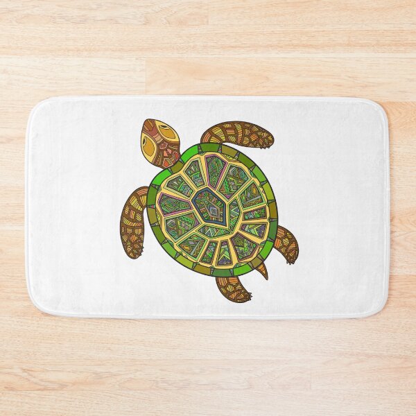 Item preview, Turtle Zentangle Aztec art designed and sold by SpecialGift79.