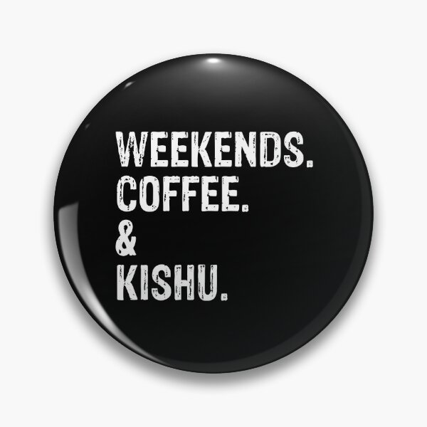 Item preview, Weekends Coffee and Kishu - Funny Distressed Kishu Inu Dog Gift  designed and sold by Guarddogdrive.