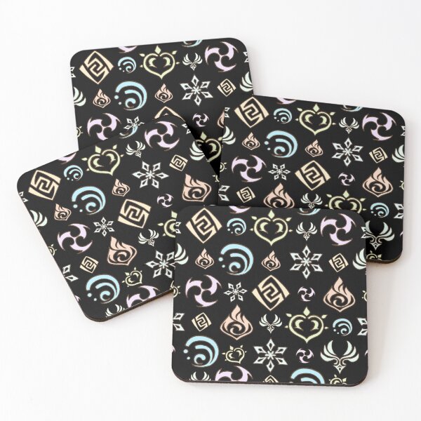 Item preview, Pastel Elements - Genshin Impact designed and sold by NoniAnimation.