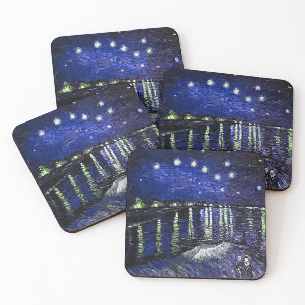 Item preview, Vincent van Gogh - Starry Night Over the Rhone,No,02. designed and sold by Vivanne-art.