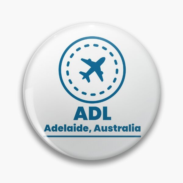 Artikelvorschau, Code des Zielflughafens Adelaide ADL entworfen und verkauft von HolidayTees.