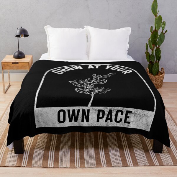 Item preview, Plants Grow at Your Own Pace designed and sold by ambaart.