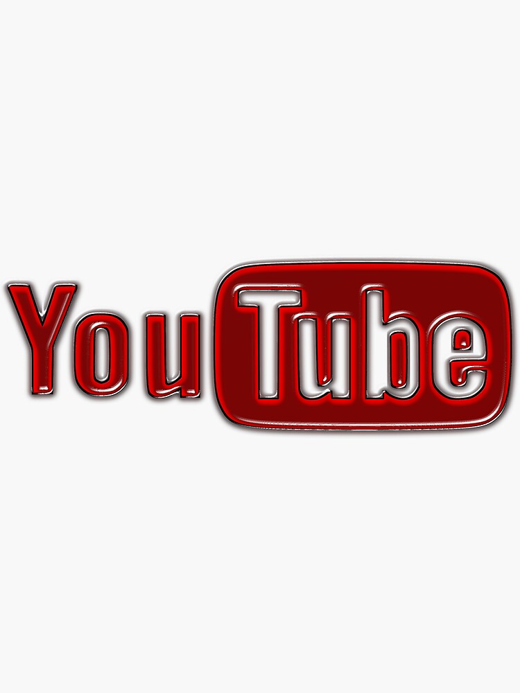 awesome YouTube logo art design