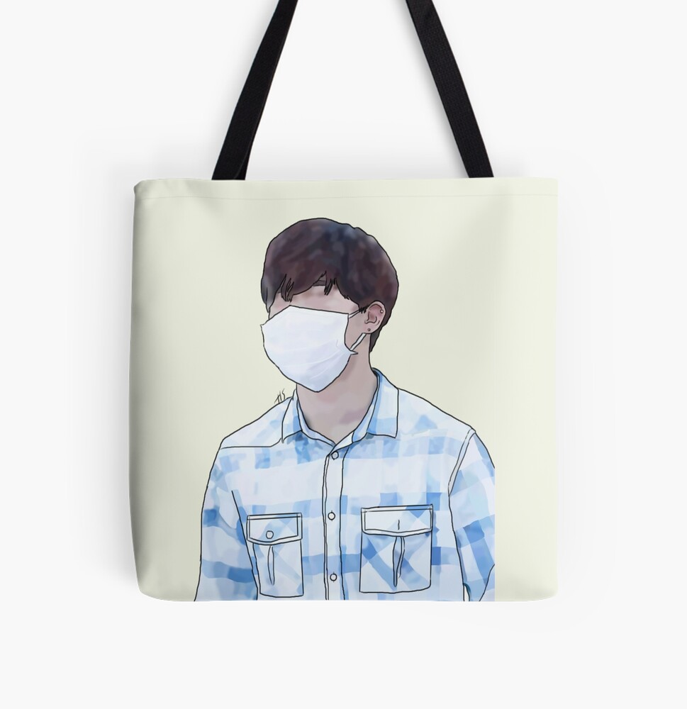 BTS Jimin - Airport Fashion Drawstring Bag for Sale by kibvmart