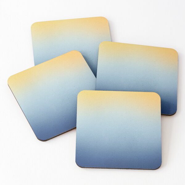 Item preview, Modern and stylish pastel colors gradient from yellow to deep blue. designed and sold by helga-wigandt.
