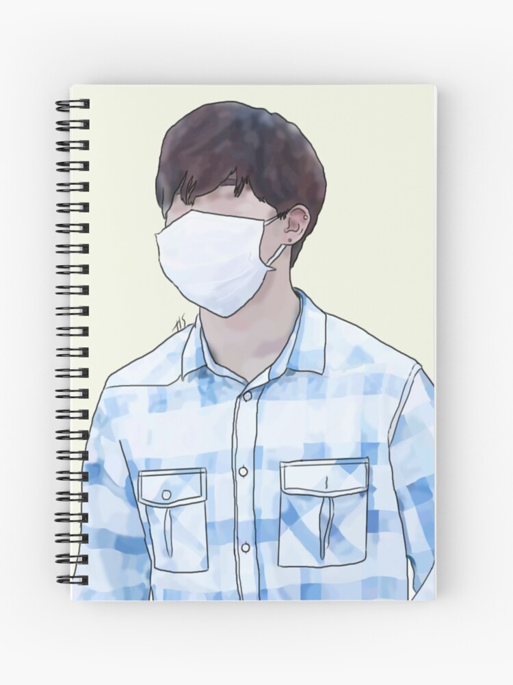 Park Jimin: Airport Fashion  Spiral Notebook for Sale by hyyhk