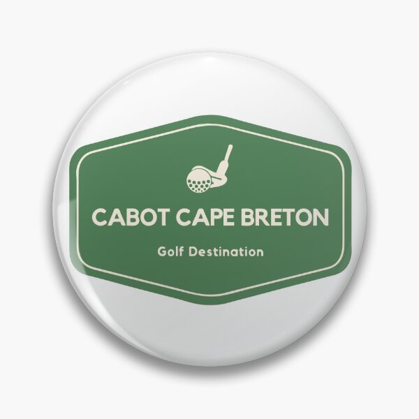 Item preview, Cabot Cape Breton in Nova Scotia, Canada - Golf Destination Logo designed and sold by Vintage-TM.