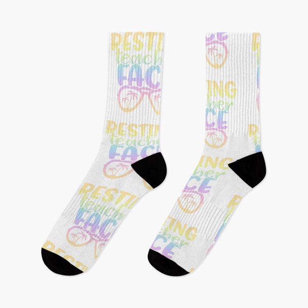 Item preview, Resting teacher face - funny teacher quote/gift  designed and sold by PickaSticka.