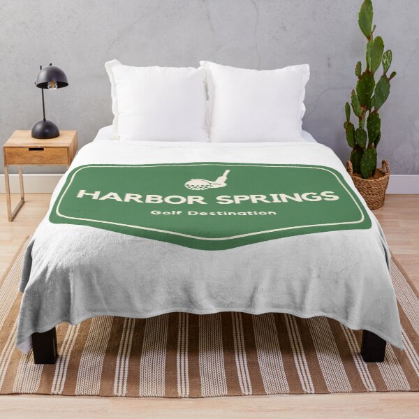 Item preview, Harbor Springs in Michigan - Golf Destination Logo designed and sold by Vintage-TM.