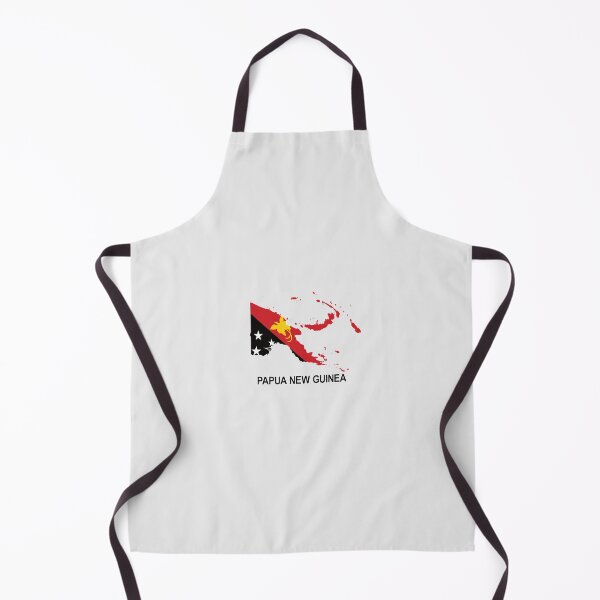Item preview, Papua New Guinea Map with Flag designed and sold by PNG-pikinini.