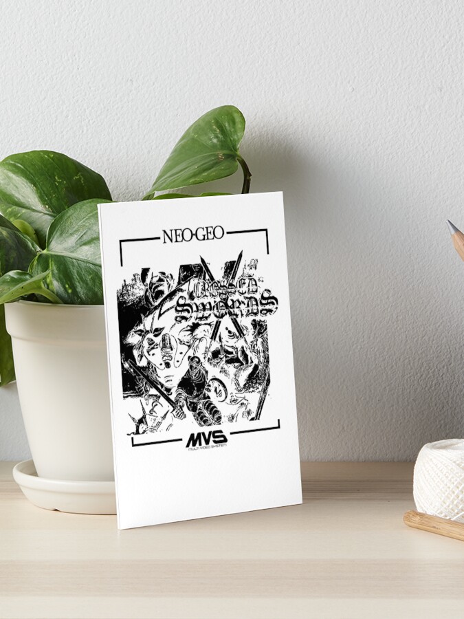 Crossed Swords Neo Geo SNK By Lilly and Mae Art Board Print for Sale by  lillyandmae