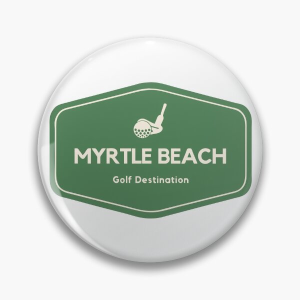 Item preview, Myrtle Beach in South Carolina - Golf Destination Logo designed and sold by Vintage-TM.