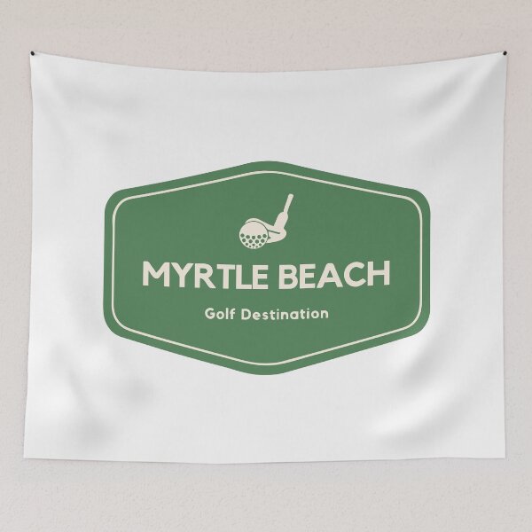 Item preview, Myrtle Beach in South Carolina - Golf Destination Logo designed and sold by Vintage-TM.