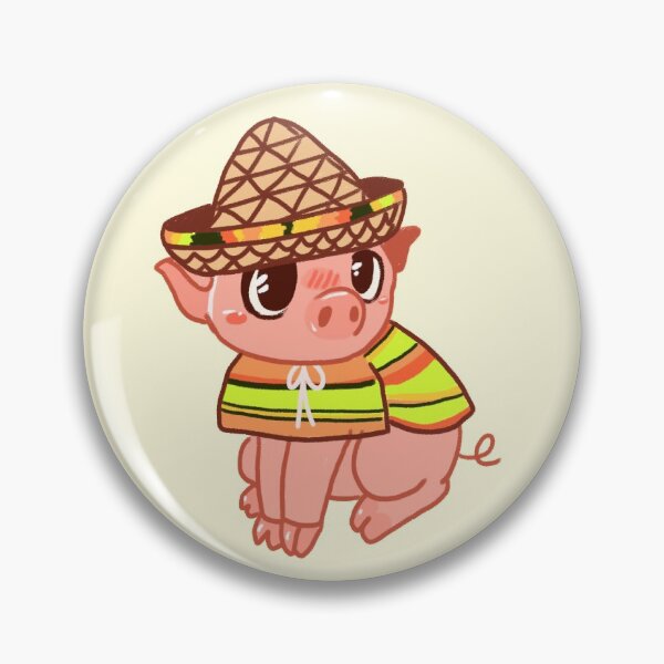 Item preview, Sombrero pig designed and sold by xxmoon04xx.