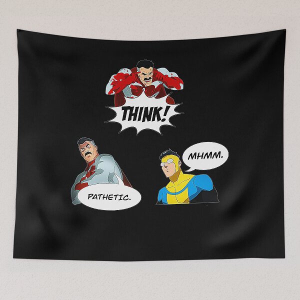 Item preview, Invincible Memes Sticker  designed and sold by giantunadvised1.