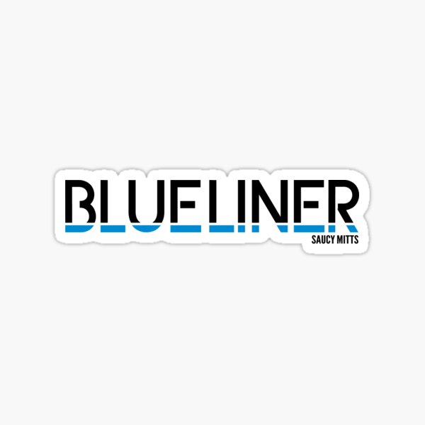 Hockey Blueliner Sticker