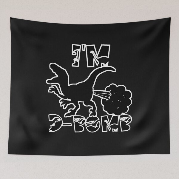 Item preview, Cool Funny T-rex - I'm D-Bomb designed and sold by laiwole.