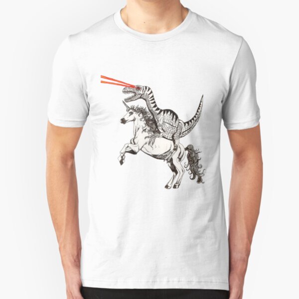 Raptor & Unicorn Slim Fit T-Shirt