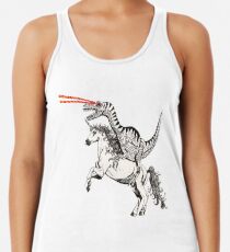 Raptor & Einhorn Tanktop für Frauen