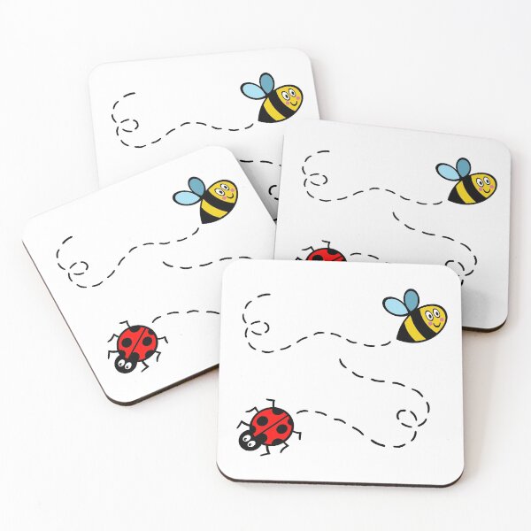 Item preview, Bumblebee and Ladybird 1 designed and sold by Helen McCartney Designs.