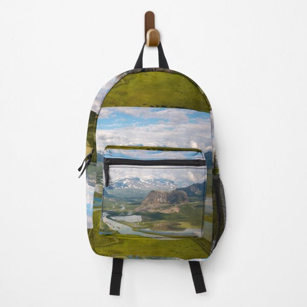 Item preview, The view of Rapadalen valley from a helicopter, Swedish Lapland designed and sold by Alena Vishina.